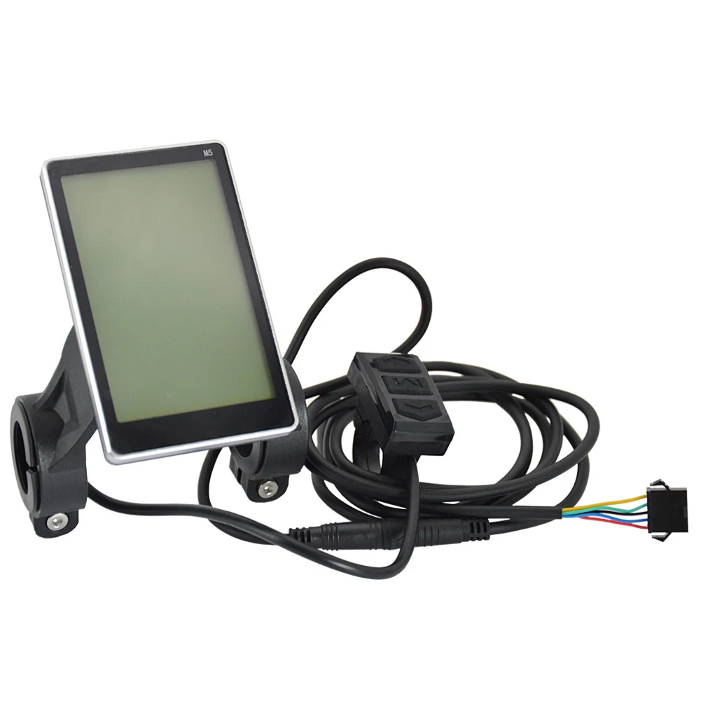 

5pin Display EBike M5 LCD Display Electric Scooter Speedmeter Electric Bicycle Meter Bicycle Accessories