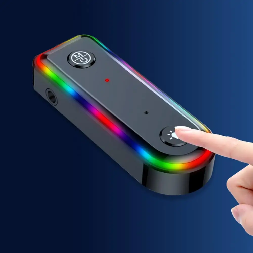 

Audio Transmitter Durable Bluetooth-compatible 5.3 No Lagging Low Power Consumption Audio Adapter Home Accessory