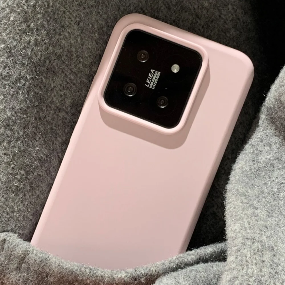 Enhanced Liquid Silicone Shockproof Candy Matte TPU Phone Case