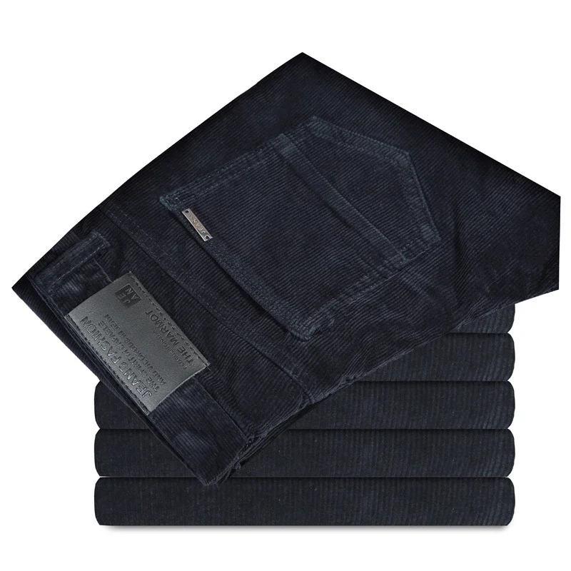Male Business Men's Trousers Straight Corduroy Casual Pants