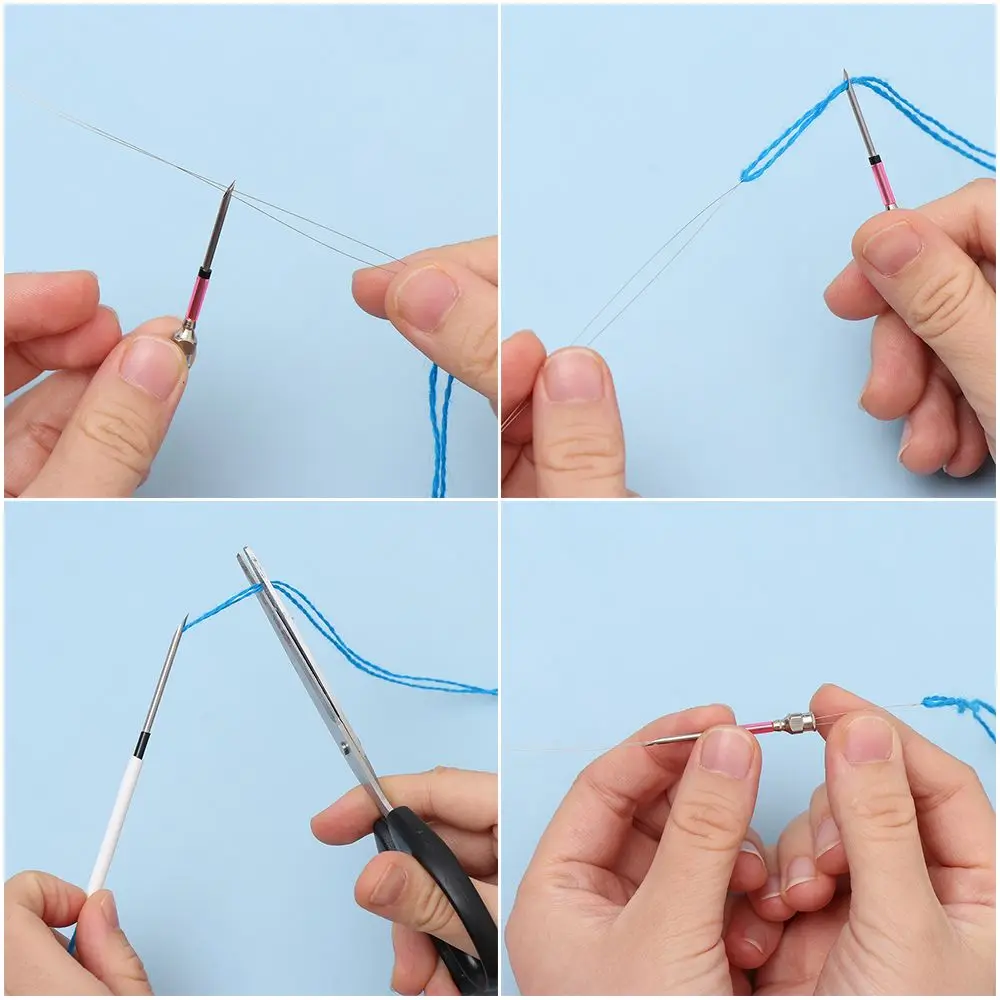 공예 DIY 뜨개질 자수 스티치 펀치 바늘 도구 찌르는 바늘 찌르는 크로스 스티치 도구