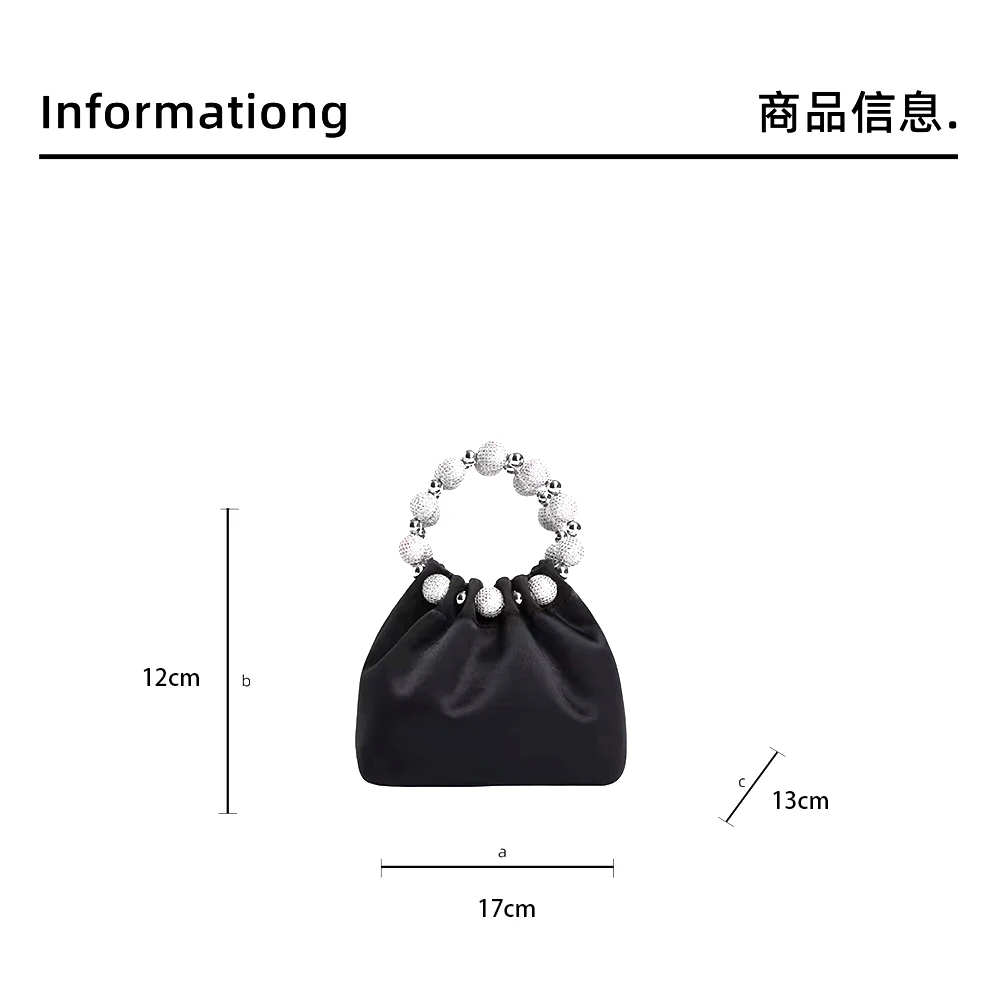 2025 Vintage Sweet Wine Velvet Womens Crossbody Gold Metal Chain Drawstring Bucket Bag Banquet Party Small Clutches Handbags