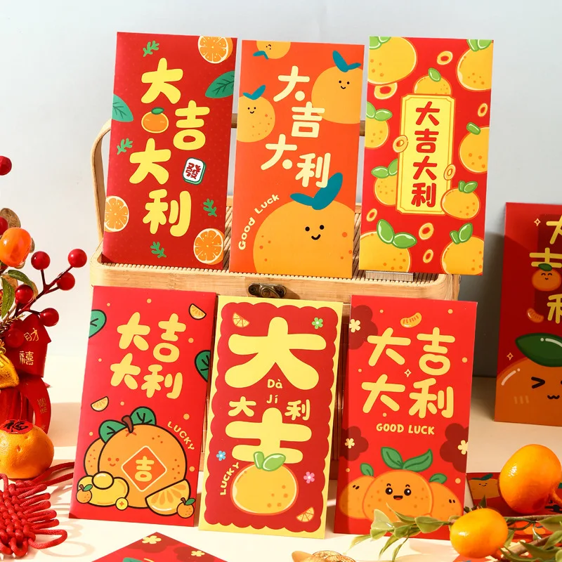 

72pcs Chinese New Year Lucky Money Pockets Money Packets for Spring Festival, Wedding, Birthday