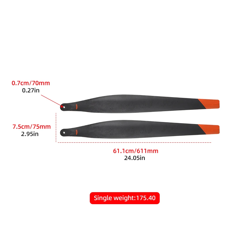 5018 Agricultural Drone Propellers DJI T25/T25P-Carbon Folding CW/CCW Blades Sturdy Parts & Essential Drone Accessories drone propeller drone propellers drone propeller blades propeller replacement parts