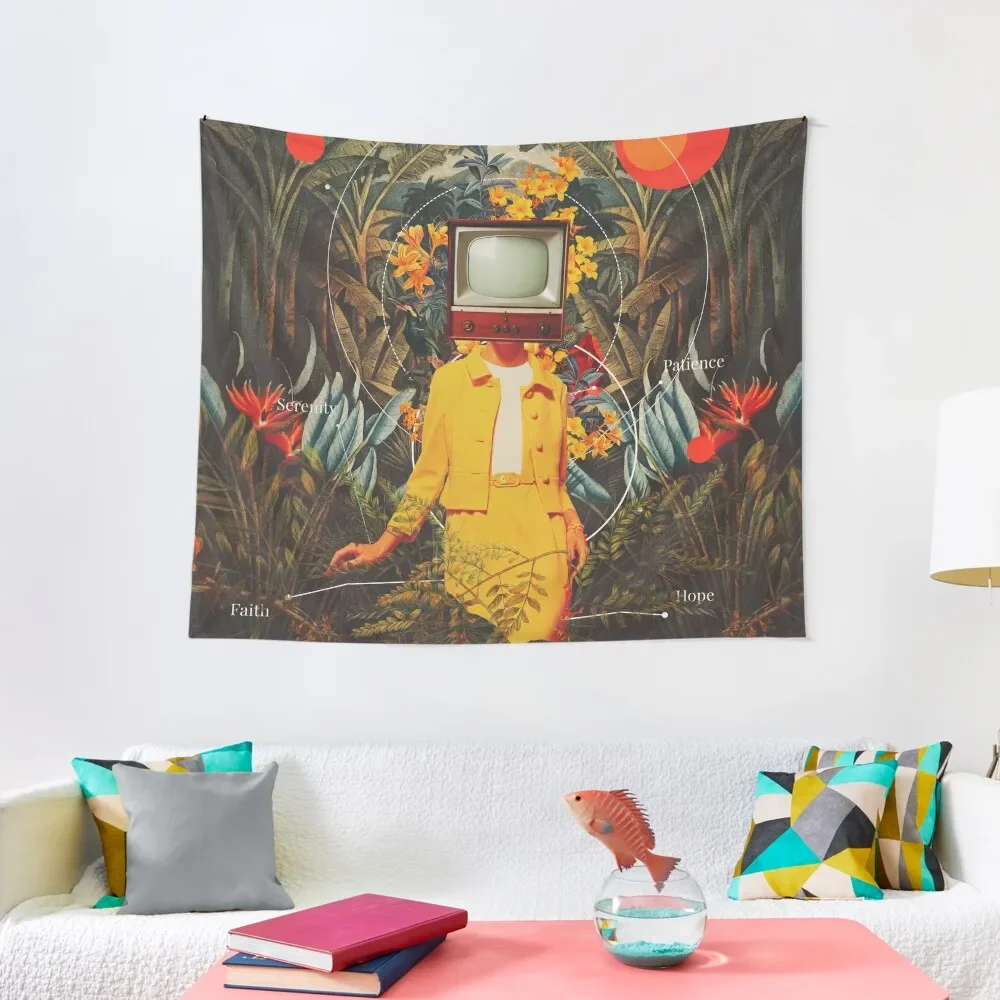 

She Came from the Wilderness Tapestry Decoration Room Room Aesthetic Decor Tapestry