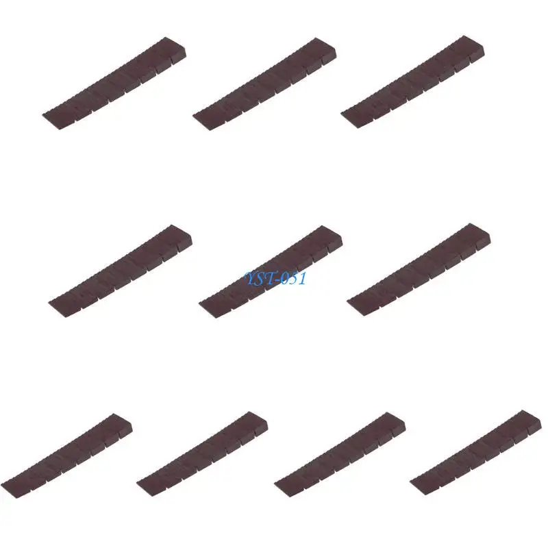 E15A 10Pieces Multipurpose Furniture Levelers Plastic Shims for Home and Restaurant Use Stackabled and Flexible Designs