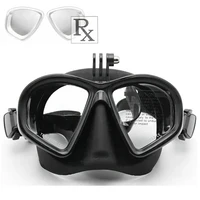 Corrective Small Volume Scuba Mask Nearsighted  Diving Goggles Customize Prescription Myopia Swimming Mask for Gopro 1