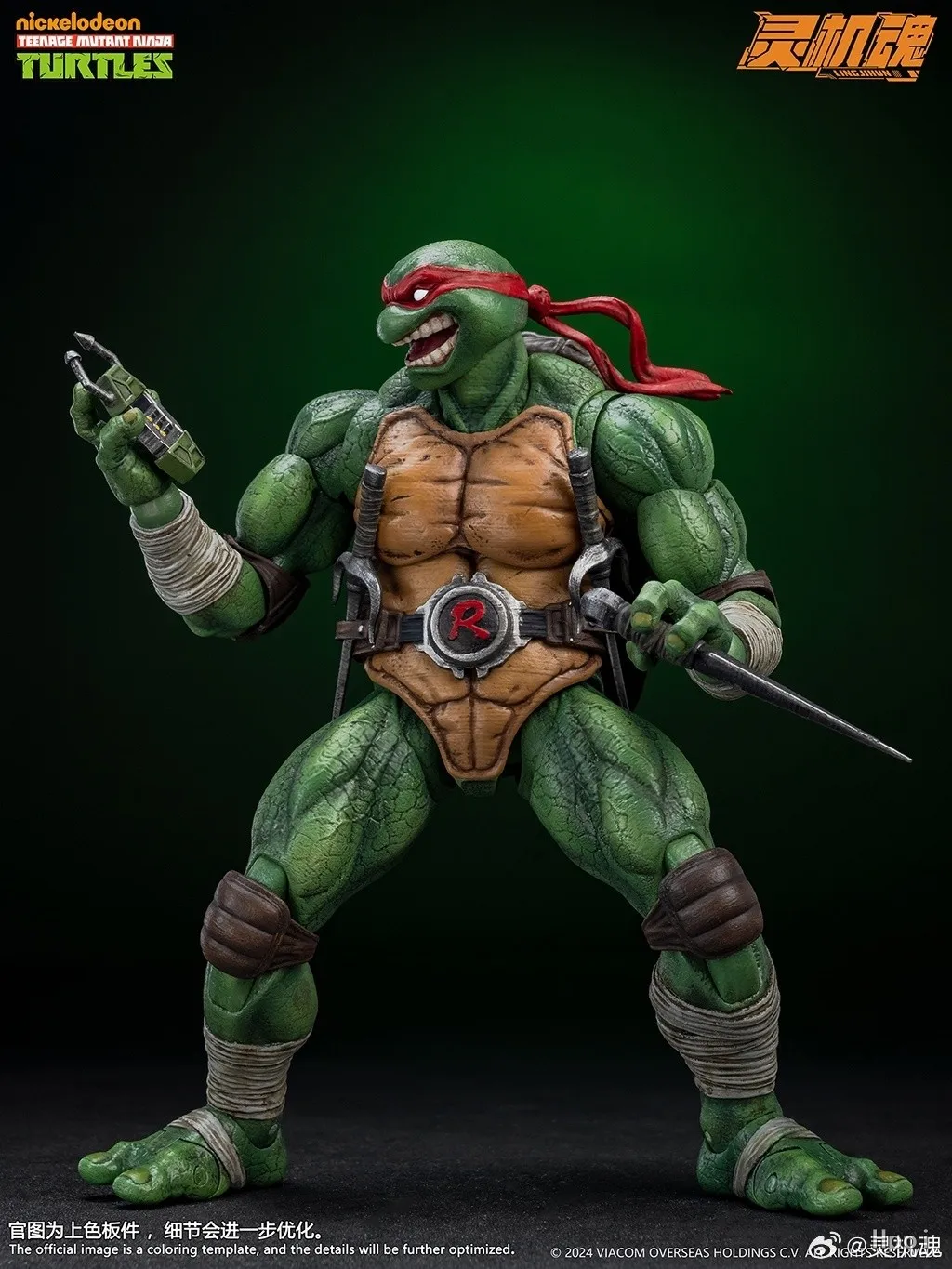TMNT GSC ラファエロ  スタチュー フィギュア Pre-sale】Original Ling Ji Hun TMNT Series Raphael Mikey