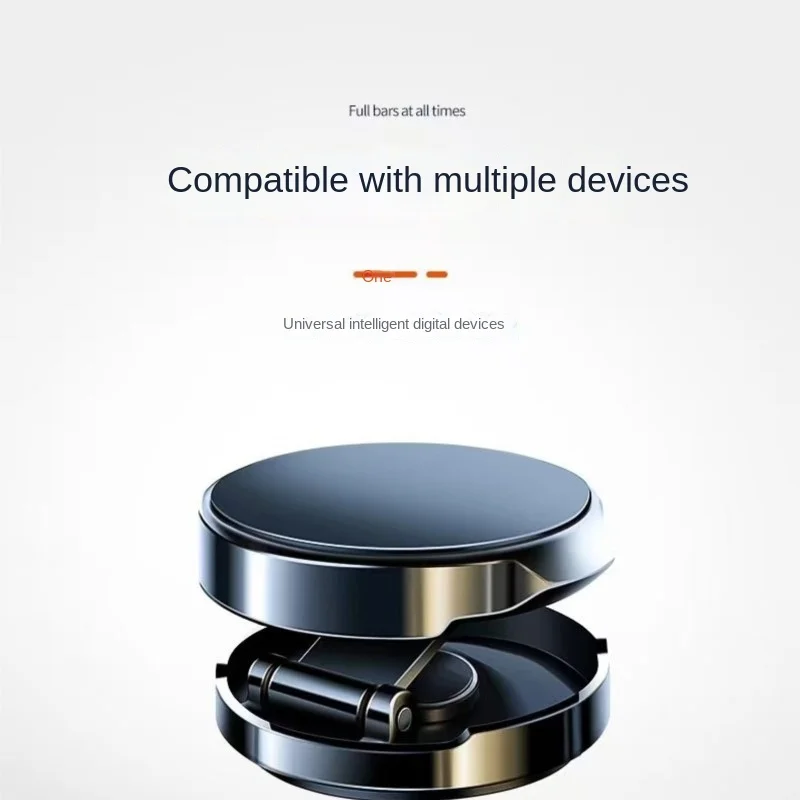 Cash Portable Magnetic Mobile Phone Holder Metal Car Holder 360 Degree Rotating Folding Car Universal Holder Navigation Holder