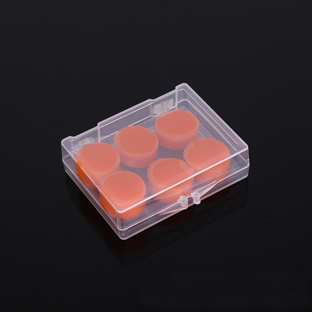 Silicone Ear Plugs Noise Reduction Sleep Anti Canceling Sound Insulation Earplug Protection Sleeping Reusable Ear Plugs