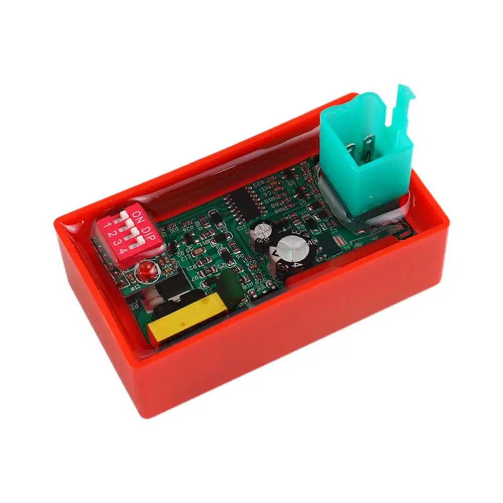 DIP 스위치가있는 4/5/6Pin AC CDI 박스 WAVE100 Racing YX140 경쟁 레이싱 Y K7C0 용 오토바이 Lgnition Speed ??Limit4000-12000