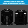 1PCS Running Hydration Vest Backpack, Lightweight Water Backpack Running Vest for Women Men Hiking Biking Cycling Jogging 3