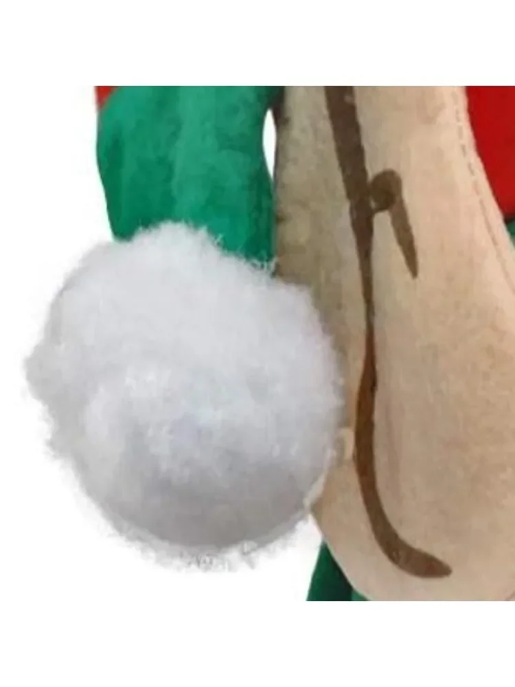 Santa Hat Striped Santa Hat Adult plush hat Elf hat Christmas Green Christmas Holiday cosplay