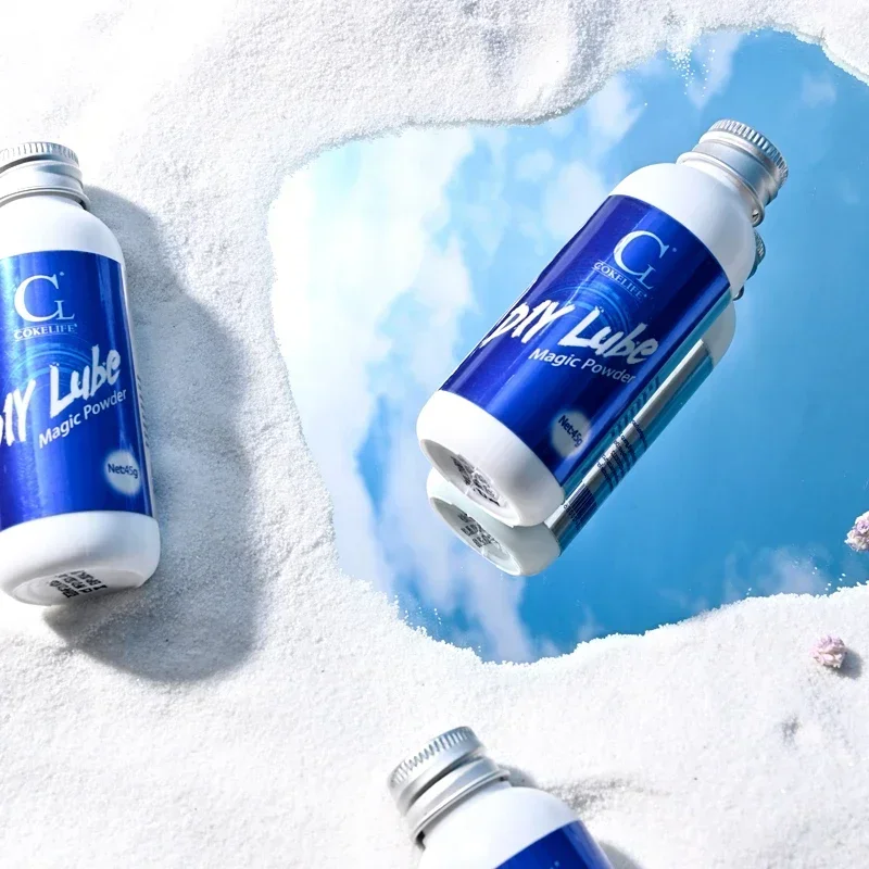 DIY Powder Lubricant Personal Lube 45g Water Soluble Sexual Lubricant Sex Shop Use