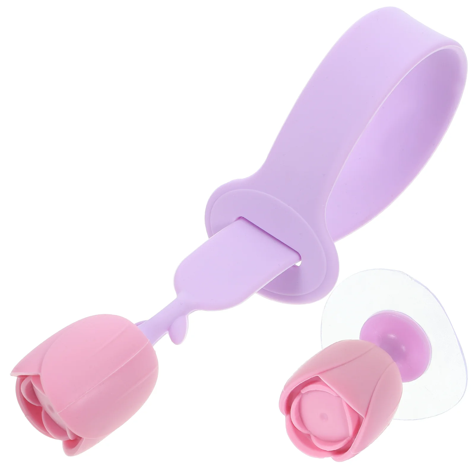 

Toilet Lid Lifter Handle Seat for Adults Hands-free Cover Bathroom Must Haves Silica Gel Bumpers