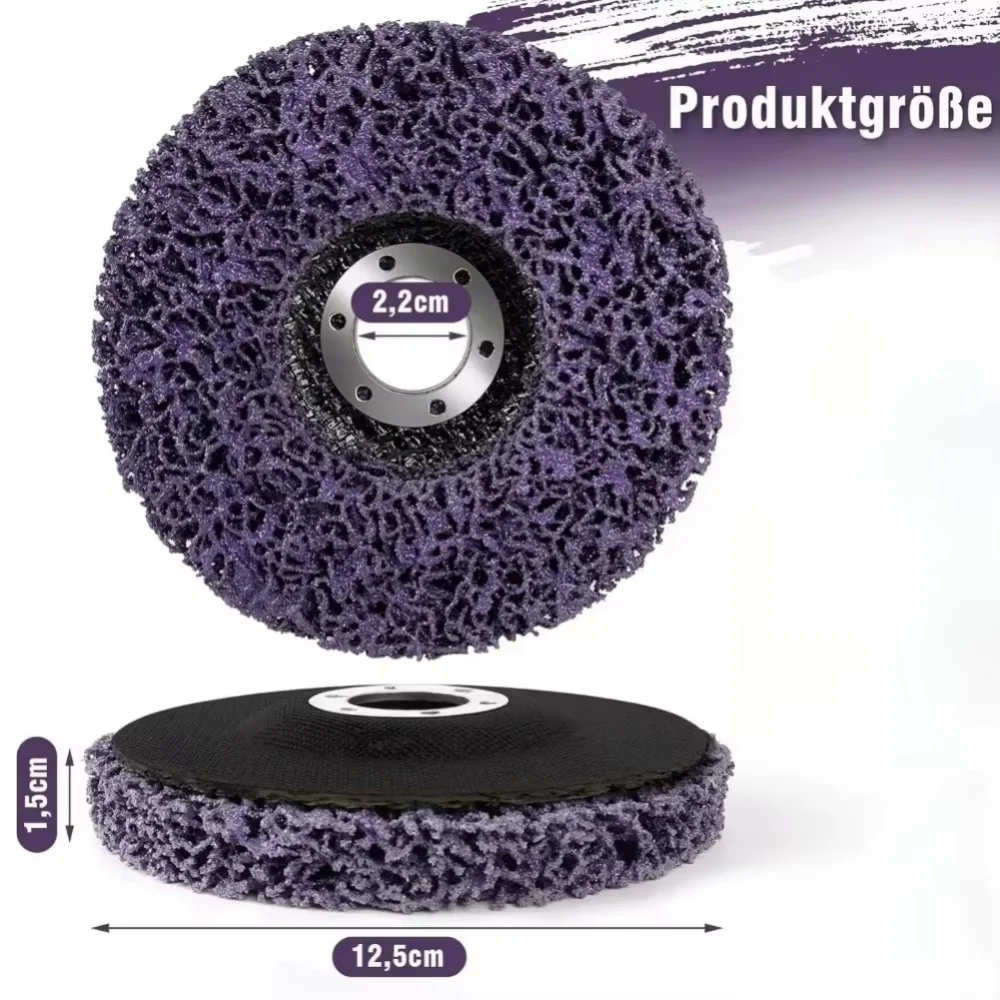 Diamond Grinding Wheel Flap Disc Coral Disc Poly Strip 1Piece 100/115/125mm For Angle Grinder Paint Rust Removal Clean Tool