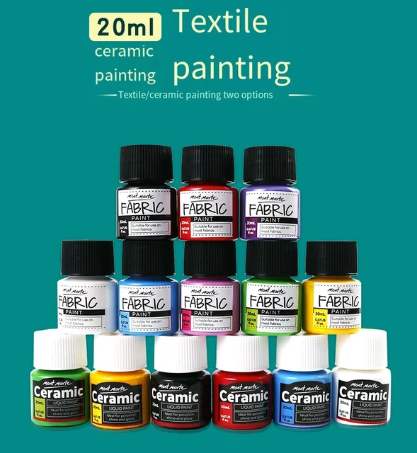 Juego de pintura de tela permanente metálica para paños, pinturas textiles  profesionales sin calefacción, arte lavable y sin necesidad de calefacción  - AliExpress