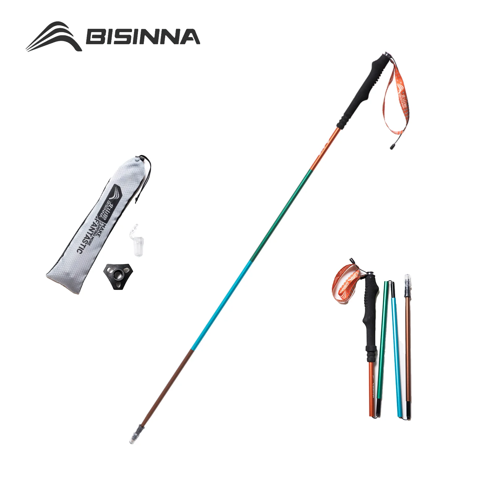  slider image of BISINNA 2pcs Trekking Poles