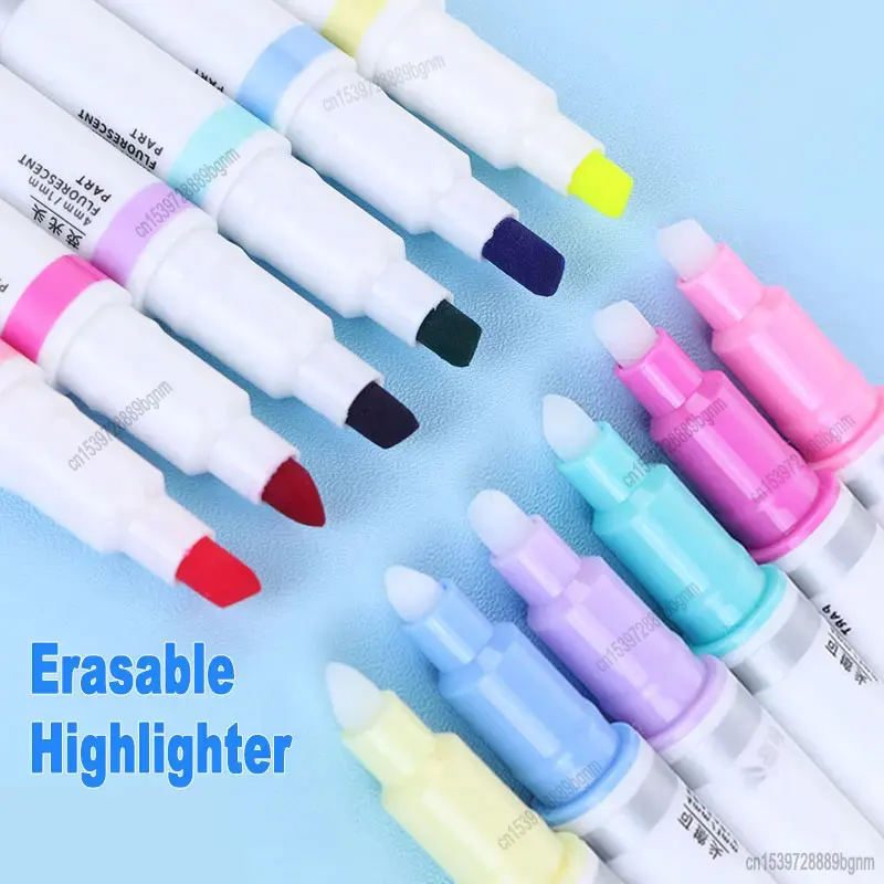 Erasable Highlighter Fluorescent Marker Pen