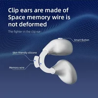 Bone Conduction Sports Earphones | Open-Ear Clip Design, 12H Playtime IPX7 Waterproof Bluetooth Headset for Running/Gym - Image 4