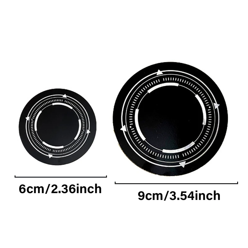3/5개입 6cm 휴대폰 메탈 플레이트 (맥세이프 라디에이터용) 초박형 패치 아이폰 17 16 프로 9cm 스티커 아이언 시트 (아이패드/PC용)