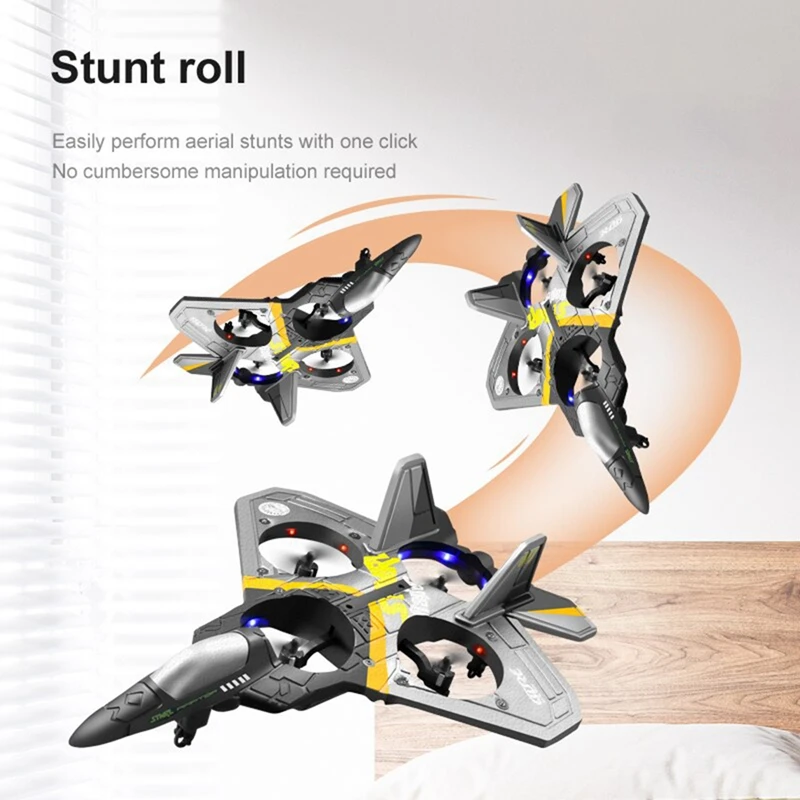 RC Remote Control Airplane 2.4G Remote Control Fighter Hobby Plane Glider Airplane EPP Foam Toys RC Drone Kids Gift 2