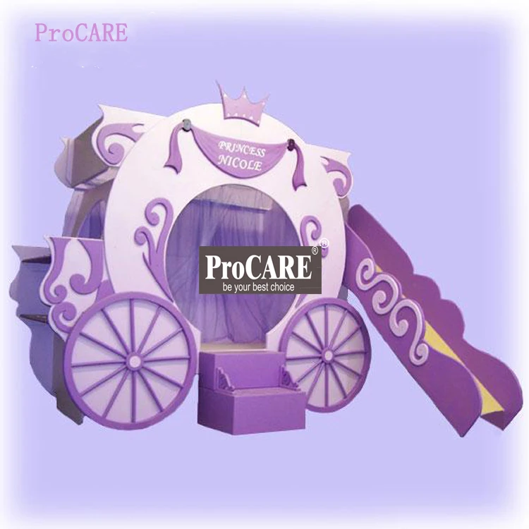 

ProCARE twin-over-twin double bunk bed castle house kids bed bedroom furniture