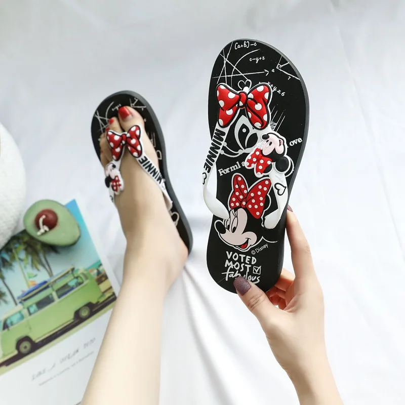 Minnie Mouse Sandals Women | Bathroom Antislip Sandals - Animation  Derivatives/peripheral Products - Aliexpress