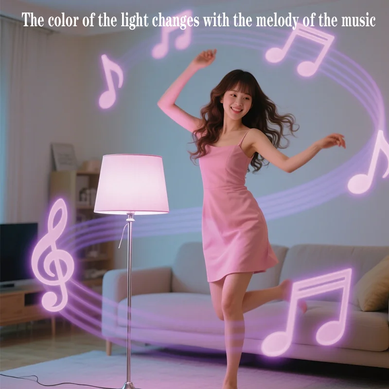 Smart LED Light Bulbs Tuya Bluetooth 9W 220V 85-265V Dimmable RGB APP Control For Bedroom Party