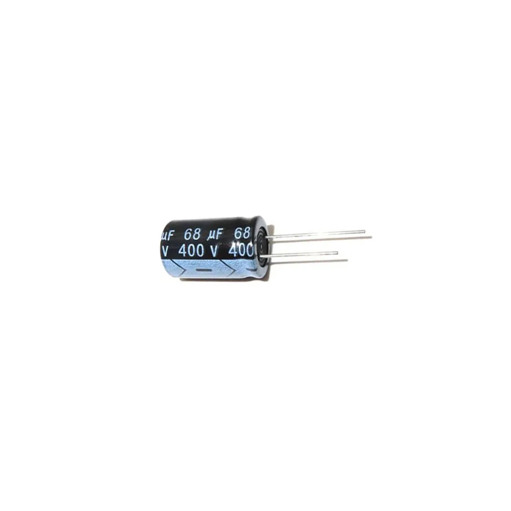 1PCS/Lot 400V68UF Size 16*25 mm 68UF 400V 68UF DIP Aluminum Electrolytic Capacitor New Good Quality
