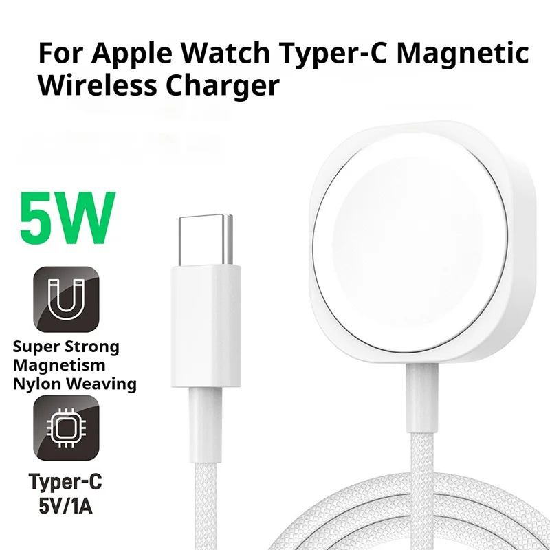 Magnetic Wireless Fast Charger for Smartwatches – Ultra Charging Accessories