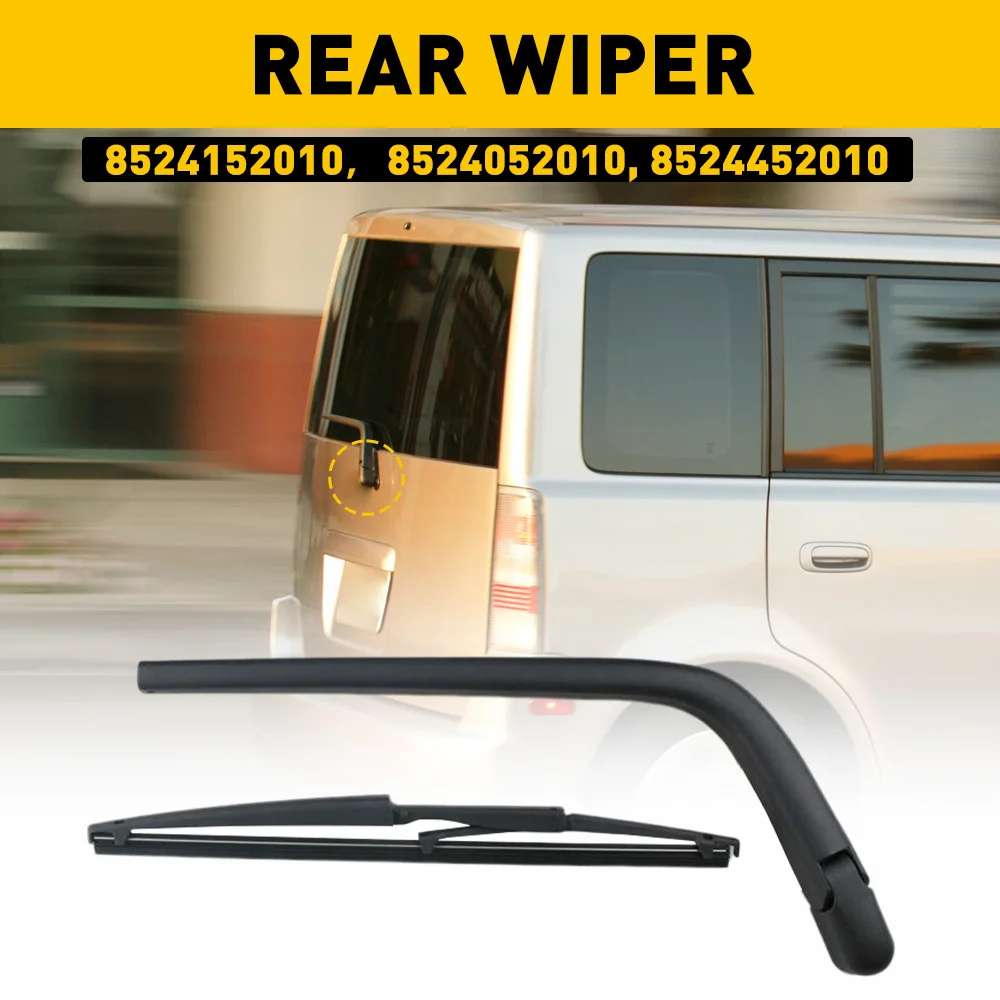 Car Rear Windshield Wiper Arm Blade Auto Windscreen Wiper for Scion XB 2004 2005 2006 3