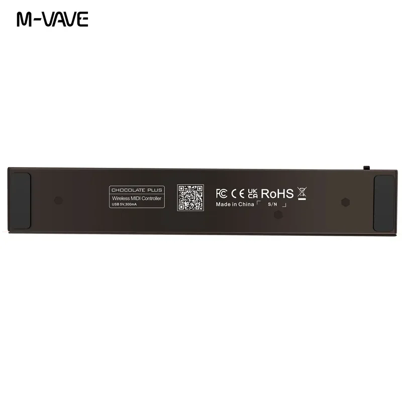 M-vave midi Controller CHOCIATE PIUS Wireless Keyboard 4 Buttons Foot Switch Supports MIDI Host Interface Control Function