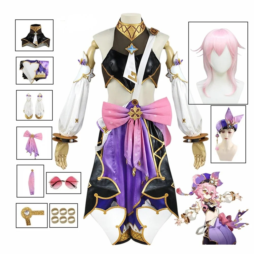 

Anime Genshin Impact Dori Cosplay Costume Cos Outfits Party Clothes
