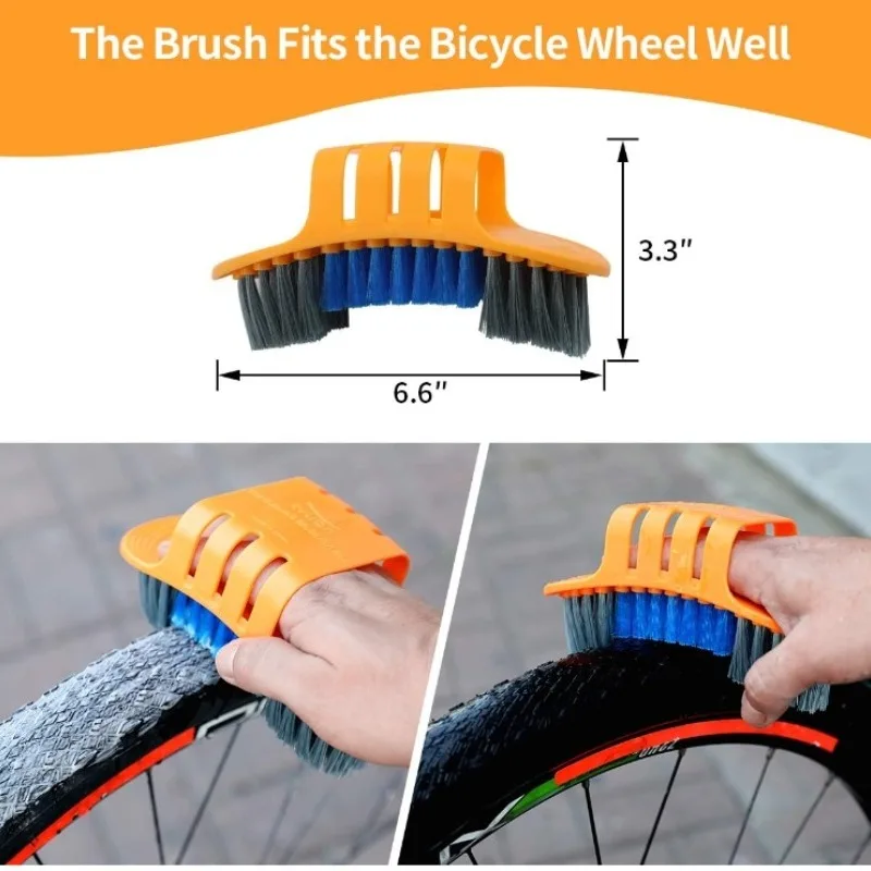Fahrrad Kette Unterlegscheibe Set Kette Box Reiniger Mountainbike Zubehör Wartung Tool Kit Reinigung Große Bürste Reparatur Werkzeuge – Detail 18