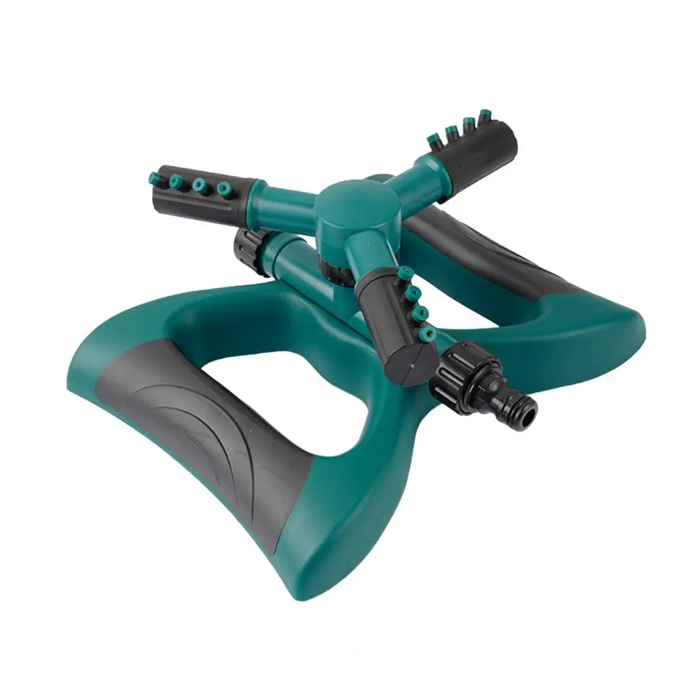 

1 Set Effective Even Spraying Irrigation Sprinkler 3 Propeller Nozzles Grass Sprinkler Butterfly Base Home Supply