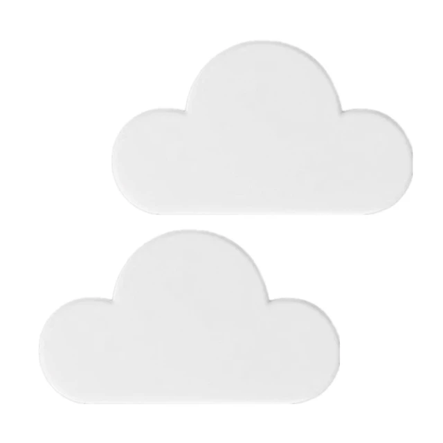 TD® porte clef magnetique mural aimant nuage support de cles