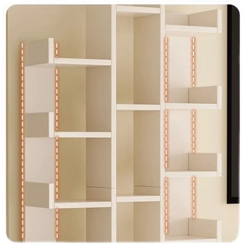 Bookshelf Kids Child Storage Cabinet Children Bookcase Bookstore Accessories Book Shelf Furniture Organize Toys White Meuble