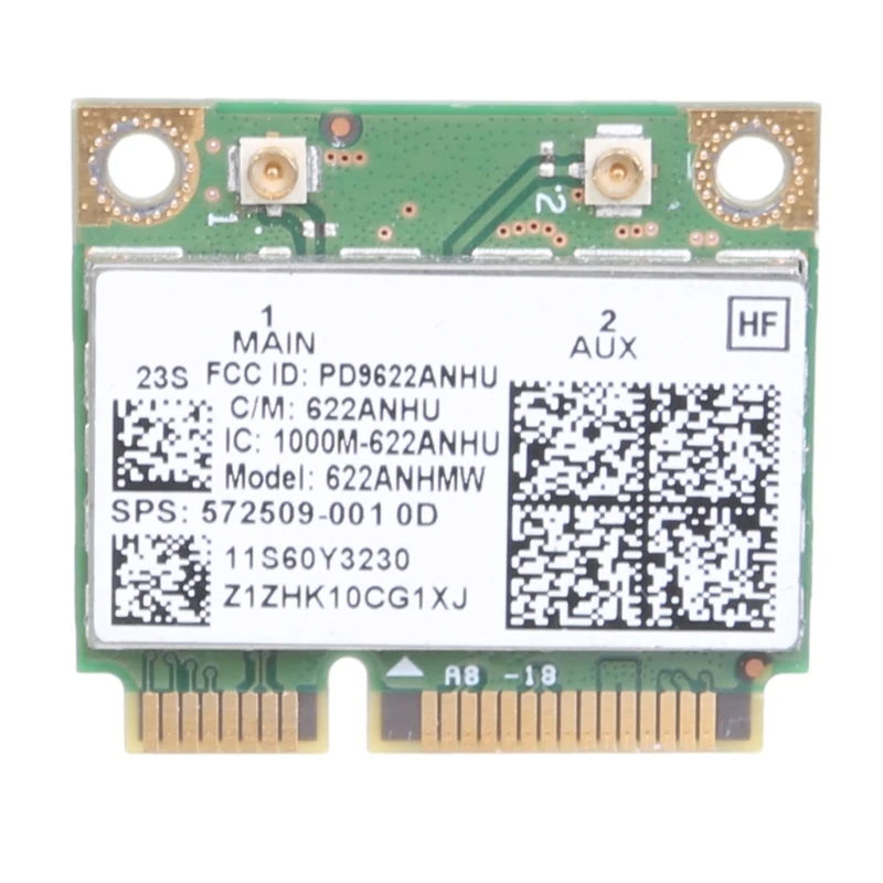 6200 622ANHMW 300 Мбит/с 2,4 Г/5 ГГц Wi-Fi-карта MINI PCIE 572509-001 60Y3231 для Thinkpad T410 T410i T510 T510i W510 T410s
