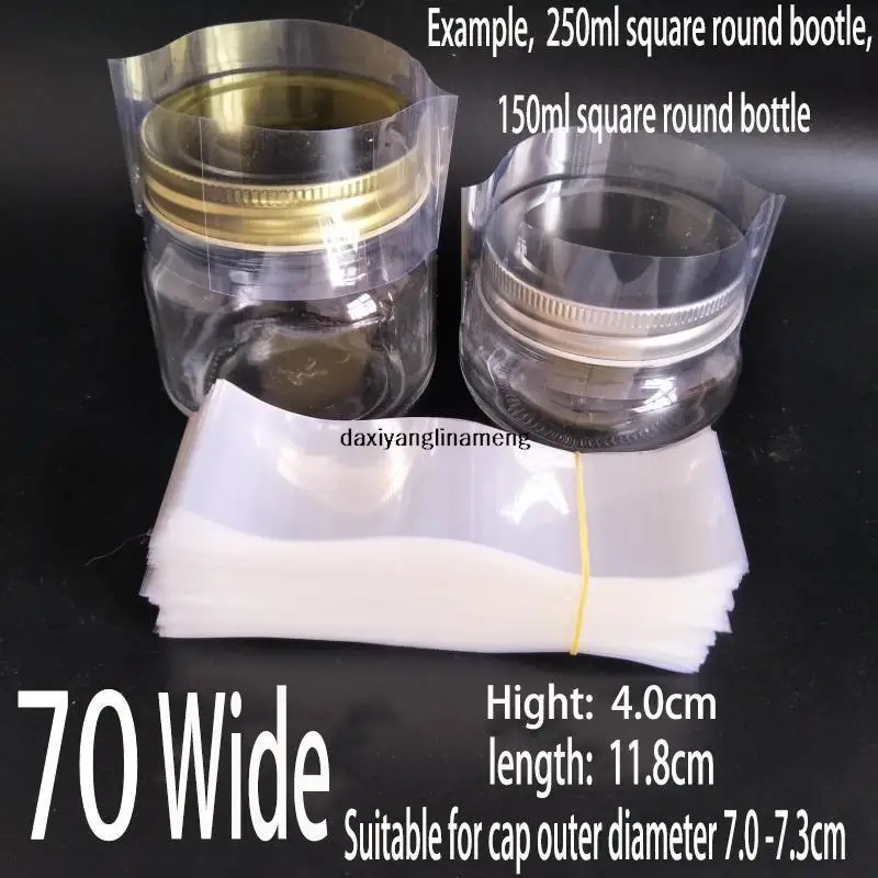 Pvc Heat Shrink Bands Jar Heat Shrink Wrap Heat Shrink Band Jar