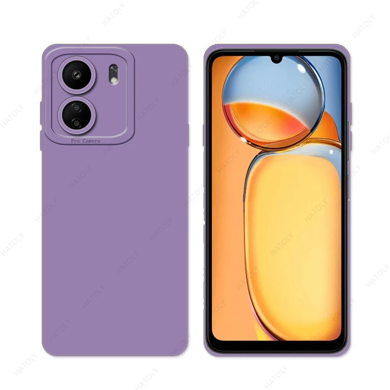 Per Xiaomi Redmi 13C Custodia Per Redmi 13C Custodia Protettiva Originale In Gomma Siliconica Liquida Morbida Per Xiaomi Redmi 13C Cover