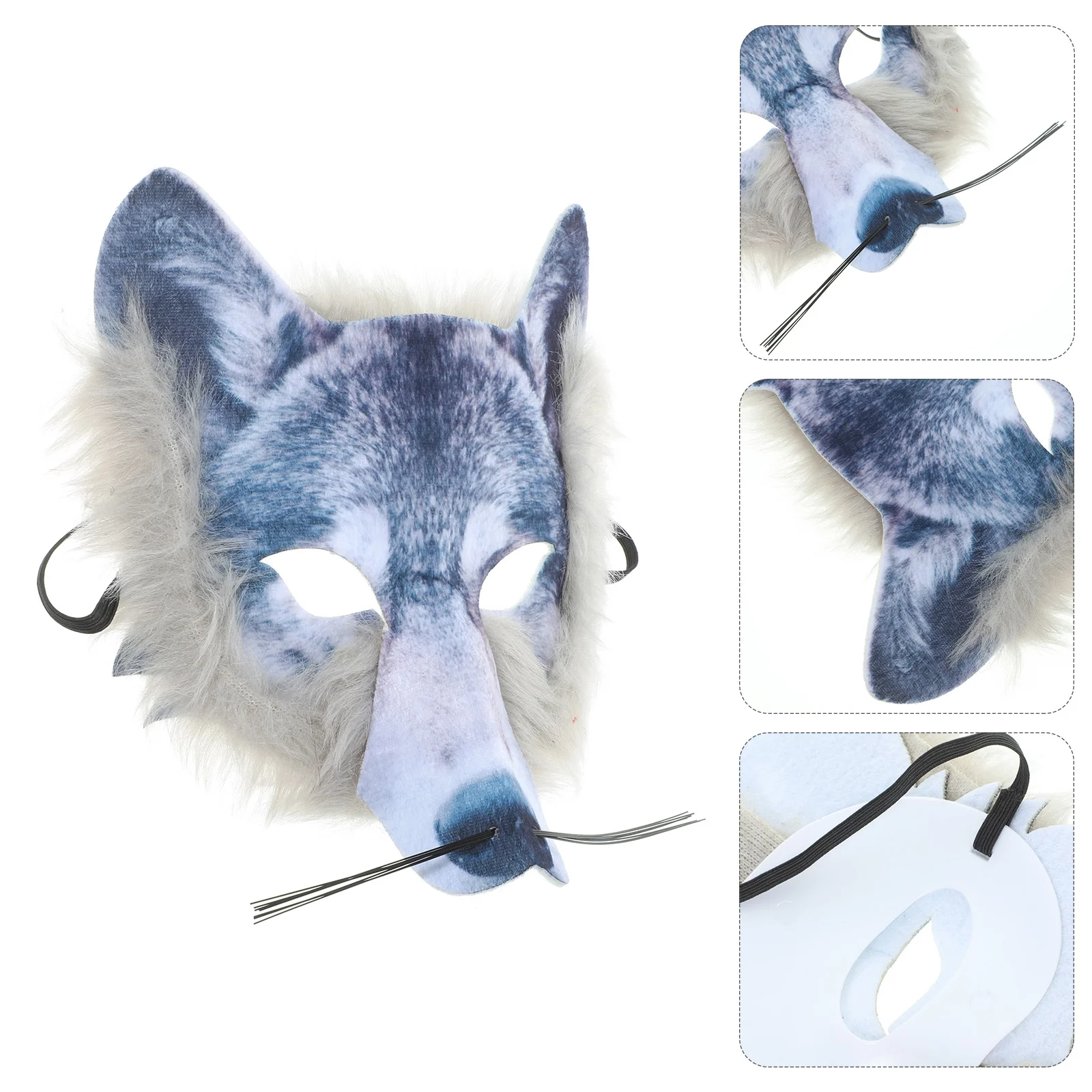 Creative Outdoor Decor Scary Wolf Mask for Halloween Party