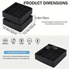 1Pc 24-Cell Collapsible Sock Organizer for Socks Underwear Ties Accessories Foldable Mold-Resistant Fabric Storage Box Divider 5