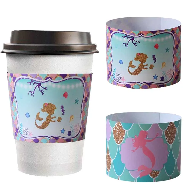 12 Stück Meerjungfrau Goodie Bags - Unterwasser Motive Für Kindergeburtstag & Party