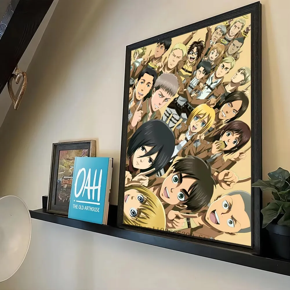 Titan-Inspired Canvas Art Print: Dynamic Wall Décor