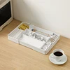 SHIMOYAMA Cutlery Storage Tray Retractable Kitchen Drawer Tableware Storage Box Spoon Knife Fork Separation Organizer Container 5