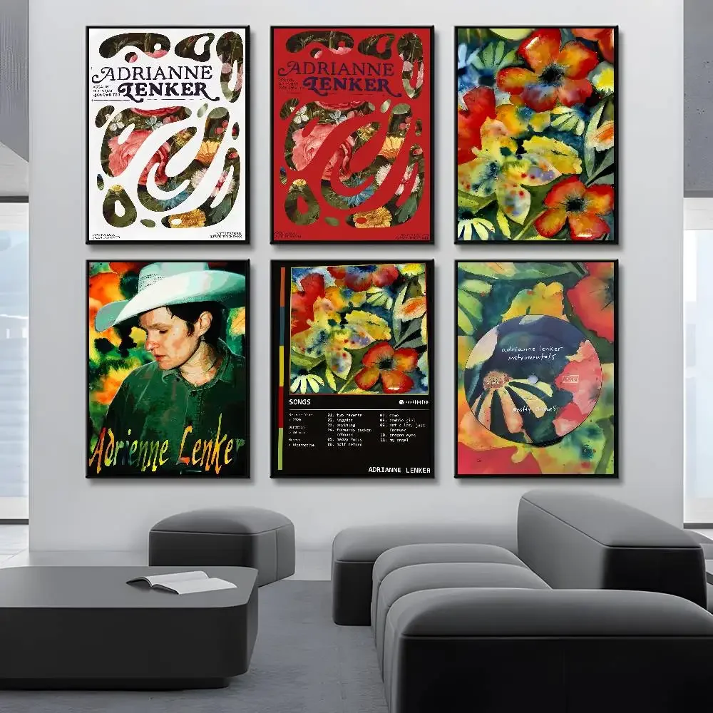 Adrianne Lenker - Songs Album Poster Sticky Wall Art Printing