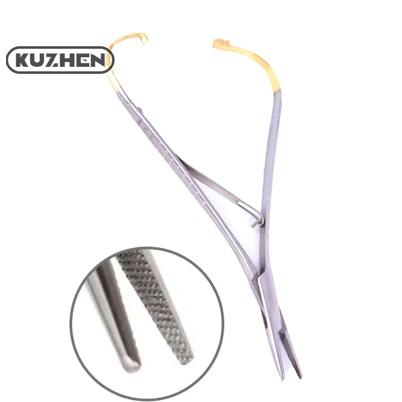 

Dental Mathieu Needle Holder Pliers Stainless Steel 14cm Orthodontic Tweezer