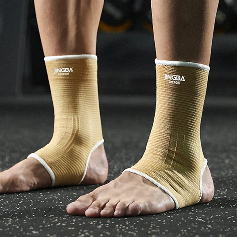 Fitness Ankle Straps Ankle Straps Ankle Support Ankle Support Brace 2Pcs Knitted Ankle Support For Sprains Arthritis Tendonitis Running Football Foot Protection Ankle Sleeve Sock Sports Anklet