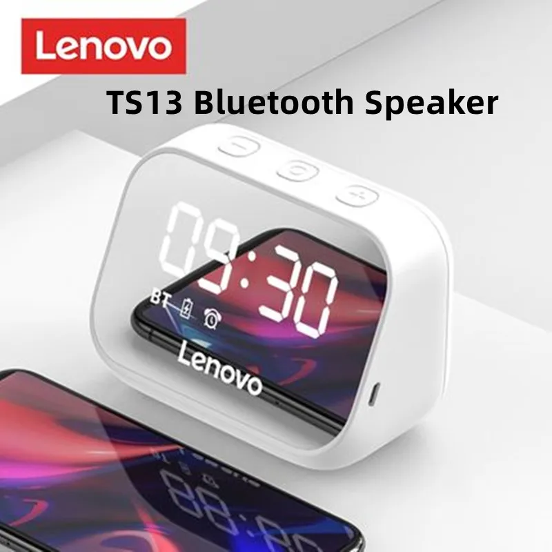 Digital Alarm Clock Bluetooth Speaker Lenovo Bluetooth Speaker Alarm